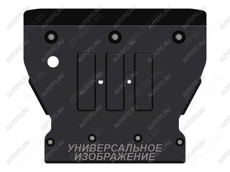 7 349 р. Защита МКПП (V-2,1D МТ RWD) ALFECO  Mercedes-Benz Sprinter  W910 (2018-2025) (алюминий)  с доставкой в г. Пермь