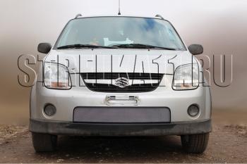 Защита радиатора Стрелка11 Стандарт Suzuki Ignis (2003-2008) (хром)