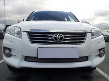 3 079 р. Защита радиатора Стрелка11 Стандарт  Toyota RAV4  XA30 (2010-2013) 5 дв. 2-ой рестайлинг, 5 дв. удлиненный 2-ой рестайлинг (хром)  с доставкой в г. Пермь. Увеличить фотографию 2