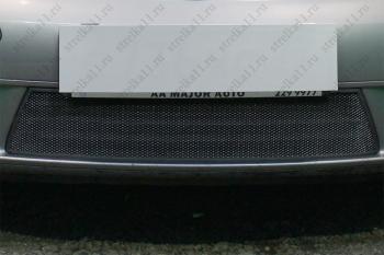 Защита радиатора Стрелка11 Стандарт Volkswagen Golf Plus  5 (2004-2009) (черная)