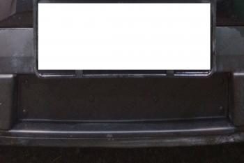 Зимняя заглушка решетки радиатора Стрелка11 Ford Explorer U502 дорестайлинг (2010-2016) (черная)