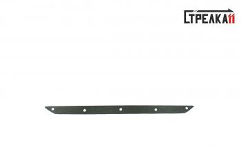 Зимняя заглушка решетки радиатора (верх) Стрелка11 Toyota Urban Cruiser 5 дв. (2008-2016) (черная)