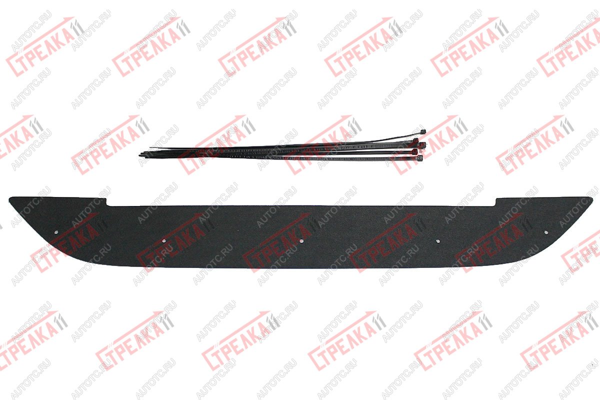1 239 р. Зимняя защита на стяжке (низ) Стрелка11  Datsun on-DO (2014-2021) седан дорестайлинг, седан рестайлинг (черная)  с доставкой в г. Пермь