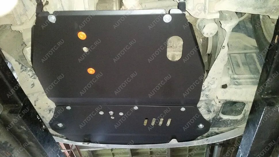 5 399 р. Защита картера и кпп (2 части) (V-2,4;3,0) ALFECO  Mitsubishi Eclipse (1999-2005) (сталь 2 мм)  с доставкой в г. Пермь
