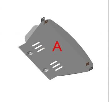 3 299 р. Защита радиатора (установка невозможна без ALF24632st) (V-2.4) ALFECO Toyota Estima Lucida XR10,20 дорестайлинг (1992-1995) (сталь 2 мм)  с доставкой в г. Пермь. Увеличить фотографию 2