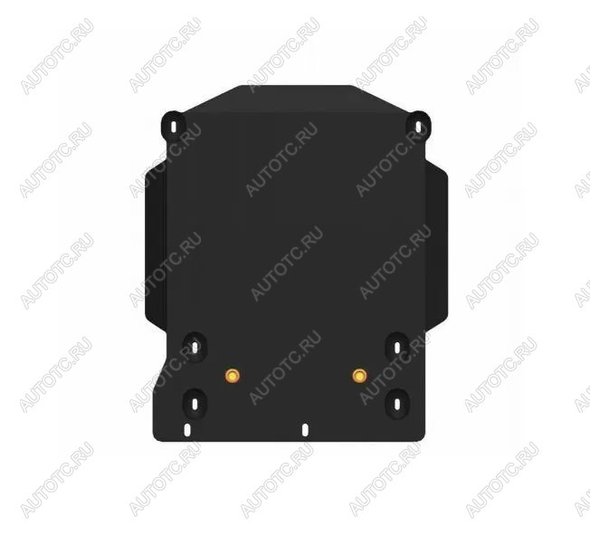 8 249 р. Защита КПП (V-0.7) ALFECO  Mitsubishi Pajero Mini  H53/H58 (1998-2012) (алюминий)  с доставкой в г. Пермь
