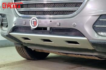 Защита радиатора (низ) Стрелка11 Стандарт Haval H6 (2013-2020) (хром)