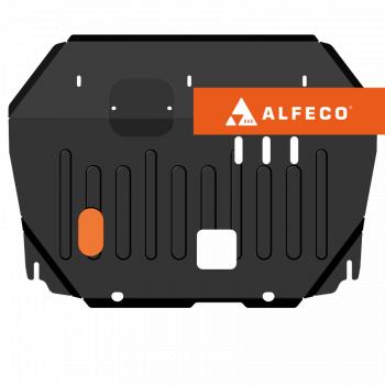 Защита картера и КПП (V-1,6 FWD) ALFECO JAC S3 рестайлинг (2017-2025) (сталь 2 мм)