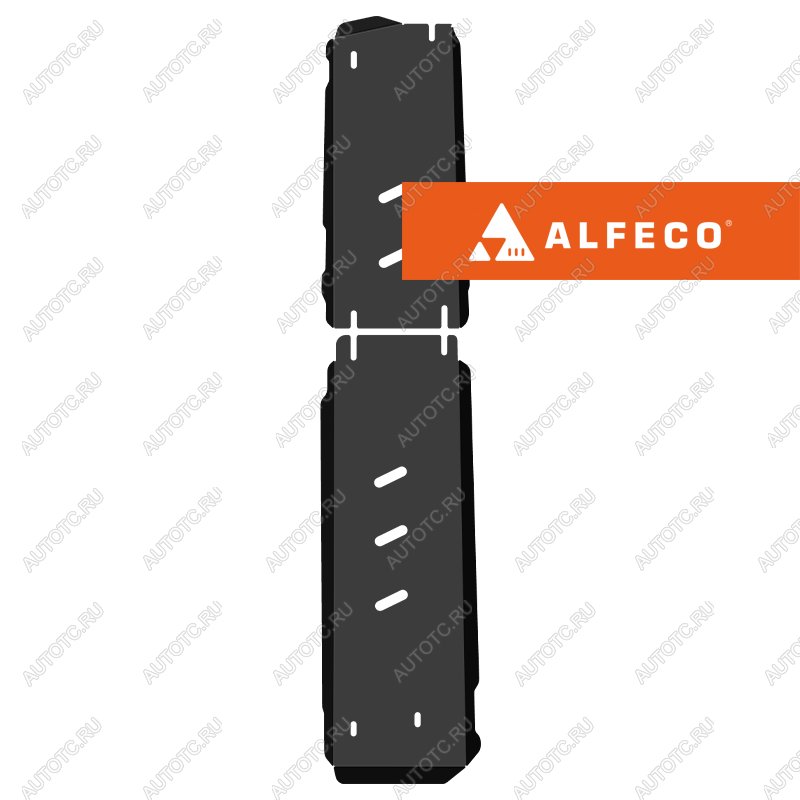 4 199 р. Защита топливопровода (2 части) (V-all) ALFECO  JAC JS6 (2022-2025) (сталь 2 мм)  с доставкой в г. Пермь