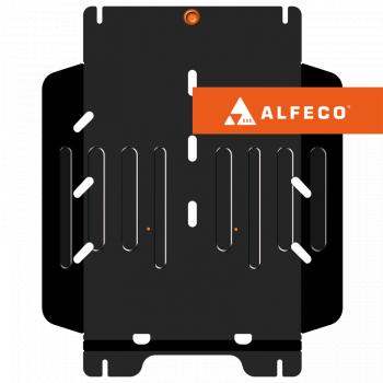 Защита КПП (V-all) ALFECO Toyota Land Cruiser  J300 (2021-2025) дорестайлинг (алюминий)