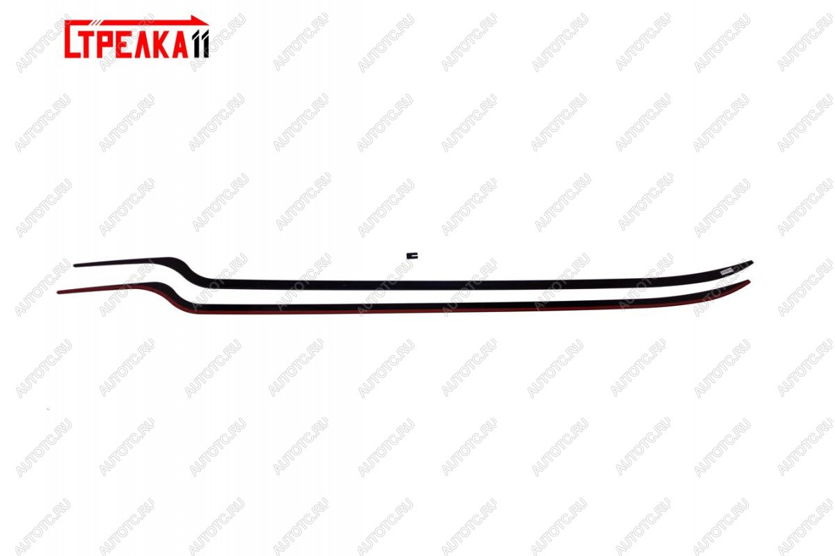2 899 р. Водосток лобового стекла Премиум Стрелка 11  Mazda 3/Axela  BM (2013-2019) дорестайлинг седан, дорестайлинг, хэтчбэк, рестайлинг седан, рестайлинг, хэтчбэк  с доставкой в г. Пермь