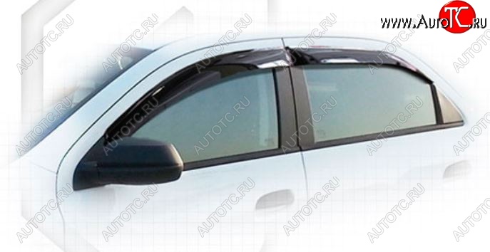 2 099 р. Дефлектора окон CA-Plastic Renault Arkana (2019-2025) (Classic полупрозрачный, Без хром.молдинга)  с доставкой в г. Пермь