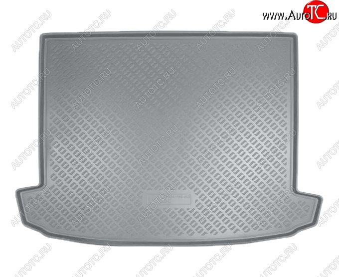 2 199 р. Коврик в багажник Norplast  Renault Clio  KH98 (2012-2020) дорестайлинг универсал, рестайлинг универсал (Серый)  с доставкой в г. Пермь
