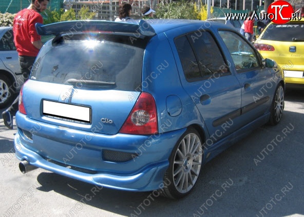 23 899 р. Задний бампер R1 Renault Clio BB дорестайлинг, хэтчбэк 5 дв. (1998-2002)  с доставкой в г. Пермь