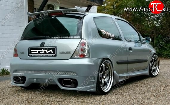 23 899 р. Задний бампер ST Renault Clio BB дорестайлинг, хэтчбэк 5 дв. (1998-2002)  с доставкой в г. Пермь