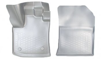 Коврики салонные Noplast (3D) Renault Dokker (2012-2025) (Серые)