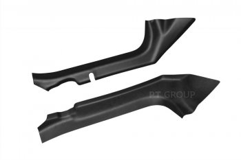 Накладки на ковролин пола Petroil Tuning (передние боковые) Renault Duster  HM (2021-2024) рестайлинг (Текстурная поверхность (шагрень))
