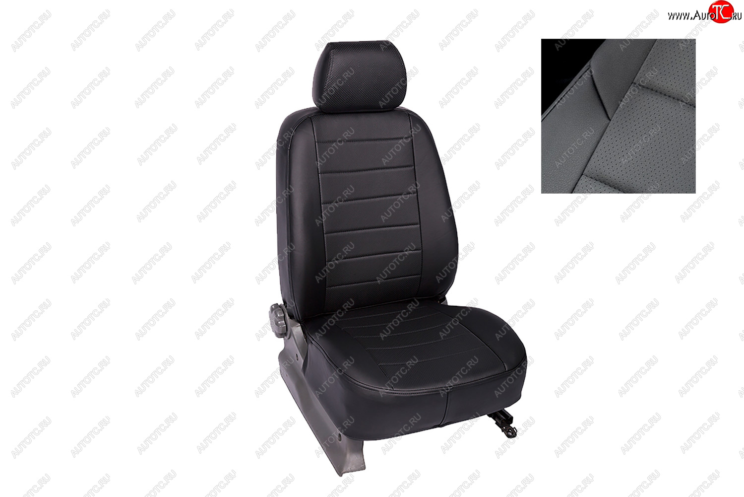 5 999 р. Чехлы для сидений Seintex (экокожа, LifeStyle, 40/60)  Renault Duster  HM (2021-2024) рестайлинг (Черный, вставка черная)  с доставкой в г. Пермь