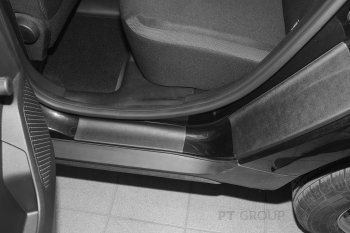 1 179 р. Пороги накладки дверей Petroil Tuning  Renault Duster  HM (2021-2024) рестайлинг (Текстурная поверхность (шагрень))  с доставкой в г. Пермь. Увеличить фотографию 3