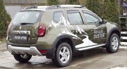 7 749 р. Накладки на колёсные арки RA Renault Duster HS рестайлинг (2015-2021) (Неокрашенные)  с доставкой в г. Пермь. Увеличить фотографию 5
