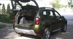 1 499 р. Защитная накладка на задний бампер RA v3  Renault Duster  HS (2015-2021) рестайлинг  с доставкой в г. Пермь. Увеличить фотографию 3