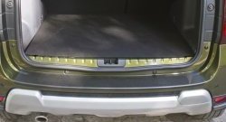 1 749 р. Защитная накладка на задний бампер RA v4 Renault Duster HS рестайлинг (2015-2021)  с доставкой в г. Пермь. Увеличить фотографию 4