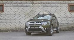 649 р. Зимняя заглушка решетки радиатора РА Renault Duster HS рестайлинг (2015-2021)  с доставкой в г. Пермь. Увеличить фотографию 5