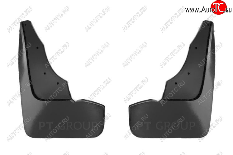 1 809 р. Брызговики Duster-Guard ПЕРЕДНИЕ широкие (2 шт.) RENAULT Duster 2012-2020  Renault Duster HS рестайлинг (2015-2021) (Передние)  с доставкой в г. Пермь