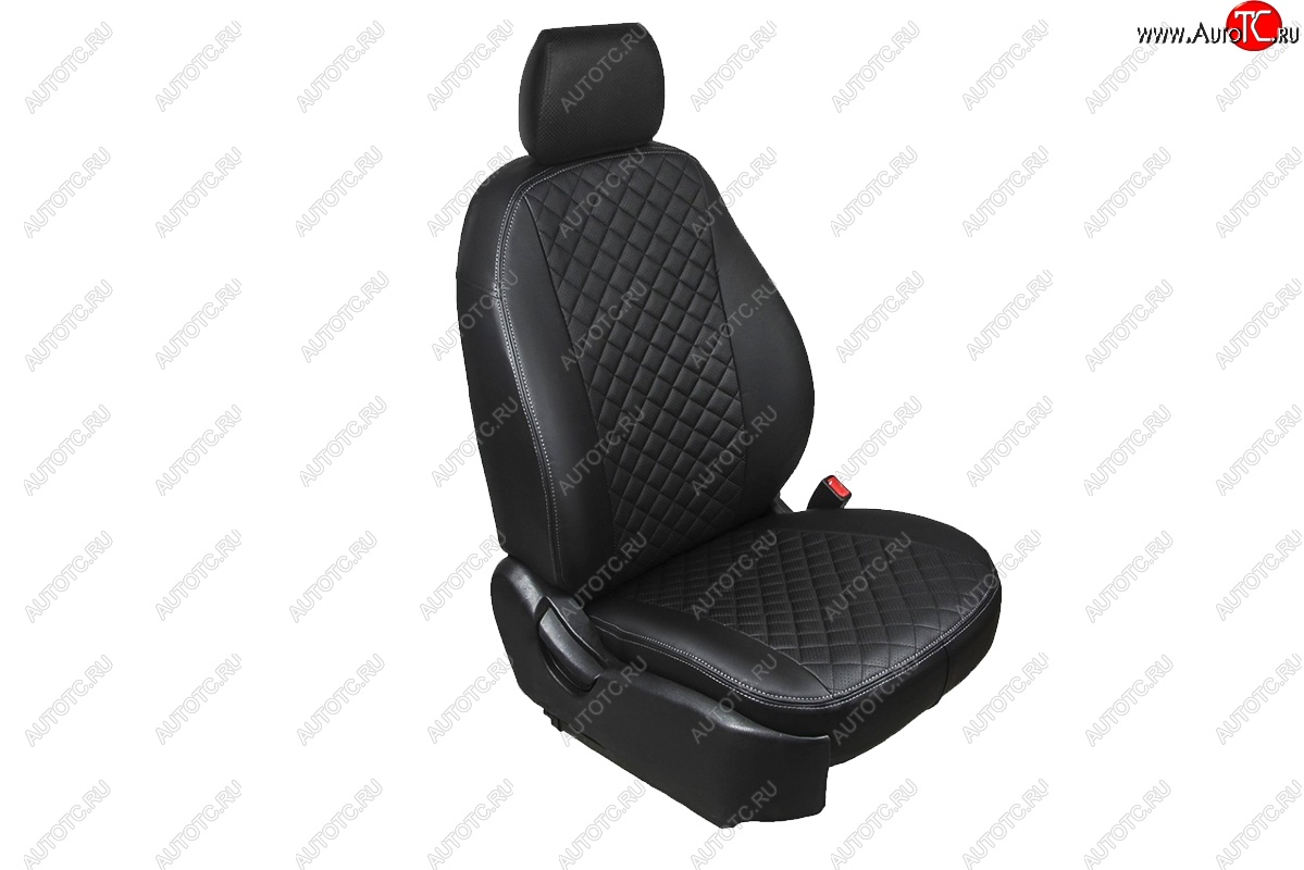 6 999 р. Чехлы для сидений SeiNtex (экокожа)  Renault Duster  HS (2015-2021) рестайлинг  с доставкой в г. Пермь