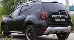 2 459 р. Защитная накладка на задний бампер RA Renault Duster HS рестайлинг (2015-2021)  с доставкой в г. Пермь. Увеличить фотографию 3