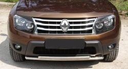 669 р. Реснички на фары RA Renault Duster HS дорестайлинг (2010-2015) (Неокрашенные)  с доставкой в г. Пермь. Увеличить фотографию 2