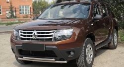669 р. Реснички на фары RA Renault Duster HS дорестайлинг (2010-2015) (Неокрашенные)  с доставкой в г. Пермь. Увеличить фотографию 3