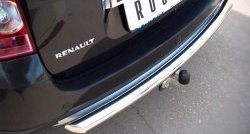 13 549 р. Одинарная защита заднего бампера из трубы диаметром 63 мм (4x4) SLITKOFF  Renault Duster  HS (2010-2015) дорестайлинг  с доставкой в г. Пермь. Увеличить фотографию 2