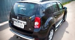 13 549 р. Одинарная защита заднего бампера из трубы диаметром 63 мм (4x4) SLITKOFF  Renault Duster  HS (2010-2015) дорестайлинг  с доставкой в г. Пермь. Увеличить фотографию 4