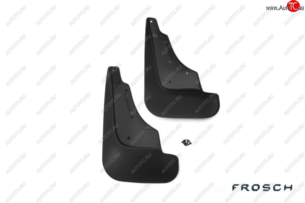 2 499 р. Брызговики Frosch Renault Duster HS рестайлинг (2015-2021) (Передние)  с доставкой в г. Пермь
