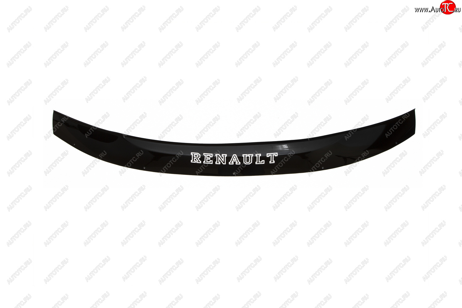 1 379 р. Дефлектор капота REIN (ЕВРО крепеж) Renault Duster HS дорестайлинг (2010-2015)  с доставкой в г. Пермь
