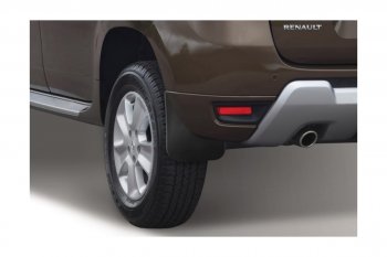 979 р. Брызговики Frosch (standart)  Renault Duster  HS (2010-2015) дорестайлинг (Задние)  с доставкой в г. Пермь. Увеличить фотографию 2