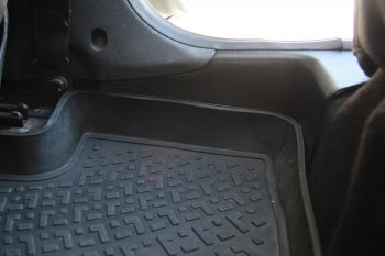 1 459 р. Накладки на ковролин АртФорм Renault Duster HS дорестайлинг (2010-2015) (Задние)  с доставкой в г. Пермь. Увеличить фотографию 2