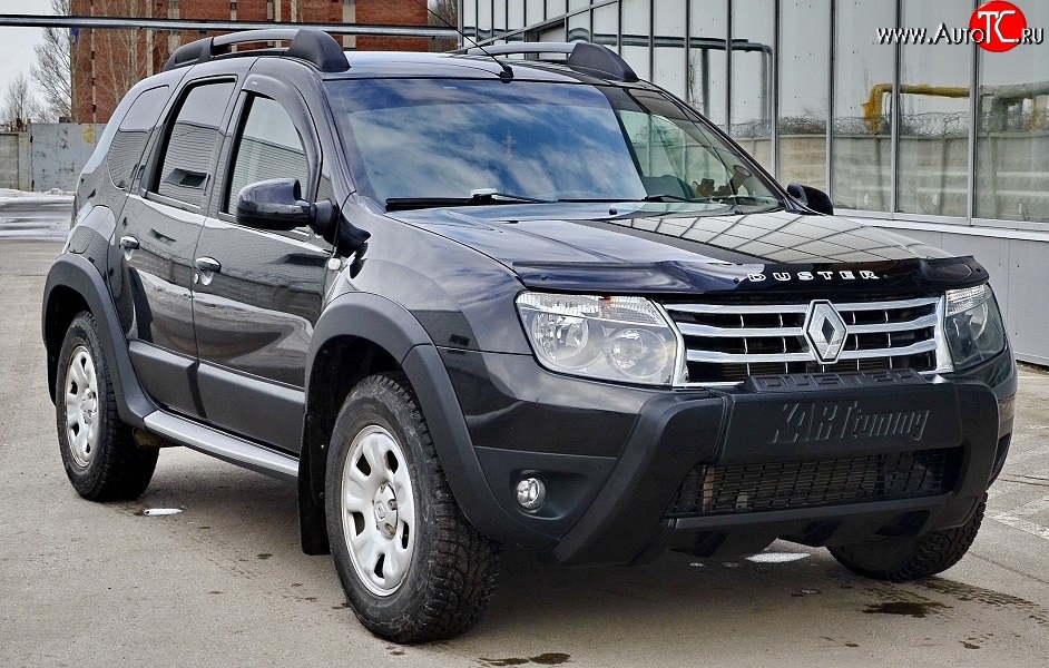 9 049 р. Накладки на арки крыльев Kart RS Renault Duster HS рестайлинг (2015-2021) (Неокрашенные)  с доставкой в г. Пермь