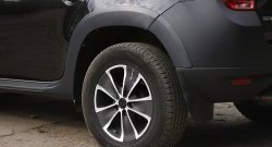 7 649 р. Накладки арок RA (комплект) Renault Duster HS дорестайлинг (2010-2015) (Поверхность шагрень)  с доставкой в г. Пермь. Увеличить фотографию 3