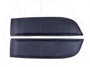 3 879 р. Молдинги дверей NSP Renault Duster HS дорестайлинг (2010-2015) (Неокрашенные)  с доставкой в г. Пермь. Увеличить фотографию 2