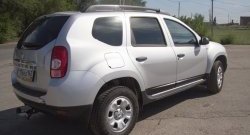 4 069 р. Накладки на двери Petroil Tuning  Renault Duster  HS (2010-2015) дорестайлинг (Тисненый пластик)  с доставкой в г. Пермь. Увеличить фотографию 2