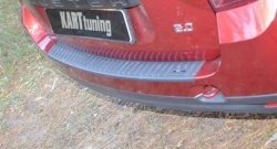 1 249 р. Накладка защитная на верх заднего бампера Kart RS DL Renault Duster HS дорестайлинг (2010-2015)  с доставкой в г. Пермь. Увеличить фотографию 3