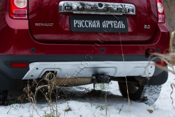 7 999 р. Диффузор заднего бампера RA Renault Duster HS дорестайлинг (2010-2015)  с доставкой в г. Пермь. Увеличить фотографию 2