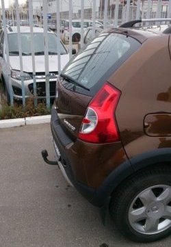 1 549 р. Накладка на задний бампер Ralex Tuning Renault Duster HS дорестайлинг (2010-2015)  с доставкой в г. Пермь. Увеличить фотографию 3