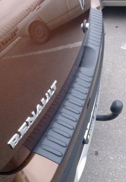1 549 р. Накладка на задний бампер Ralex Tuning Renault Duster HS дорестайлинг (2010-2015)  с доставкой в г. Пермь. Увеличить фотографию 4