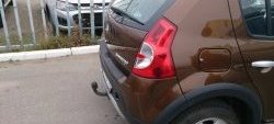 1 549 р. Накладка на задний бампер Ralex Tuning Renault Duster HS дорестайлинг (2010-2015)  с доставкой в г. Пермь. Увеличить фотографию 6