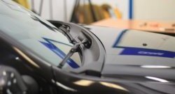 2 679 р. Обтекатель дворников на автомобиль Petroil Tuning  Renault Duster  HS (2010-2015) дорестайлинг (Текстурная поверхность)  с доставкой в г. Пермь. Увеличить фотографию 3