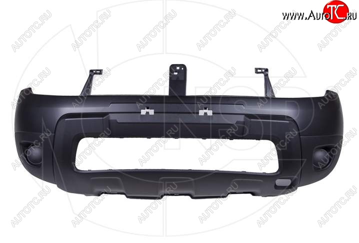 7 299 р. Передний бампер NSP Renault Duster HS дорестайлинг (2010-2015) (без отверстий под ПТФ, Неокрашенный)  с доставкой в г. Пермь