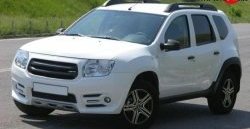 15 999 р. Передний бампер Sport  Renault Duster  HS (2010-2015) дорестайлинг (Неокрашенный)  с доставкой в г. Пермь. Увеличить фотографию 2